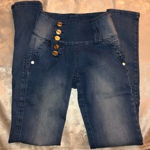 Colombian Booty Jeans - light blue wash